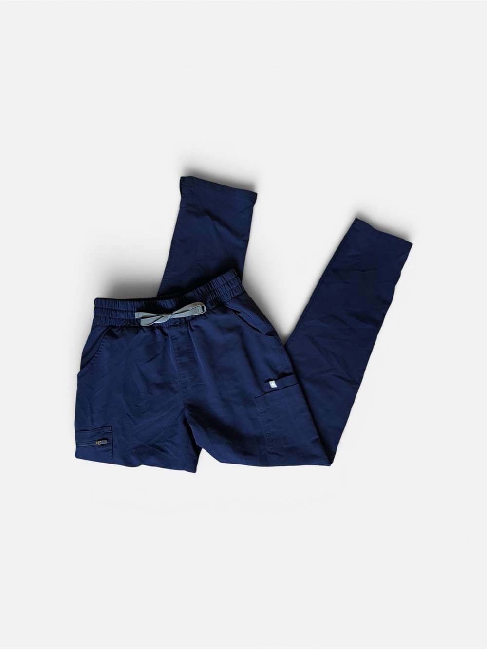 FIGS Women’s Navy Blue High Waisted Yola Skinny Scrub Pants Size XS